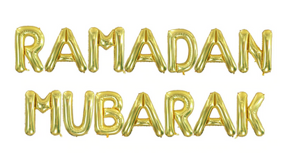 Ramadan Mubarak Balloon Banner - Days of Eid