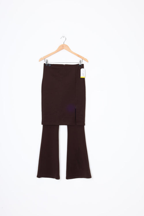 Rarely Alike Womens Brown Pants Size S