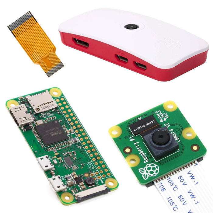 Raspberry Pi Zero W Camera Pack (Includes Pi Zero W) [Discontinued] by Raspberry Pi - The Pi Hut
