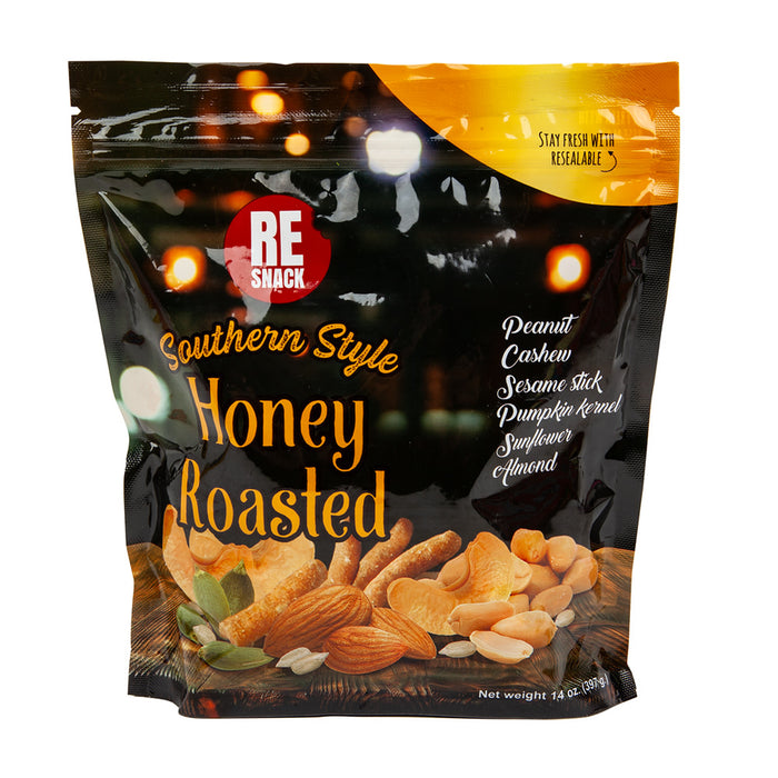 Re Snack Honey Roasted Southern Style Snack Mix - 12 Count