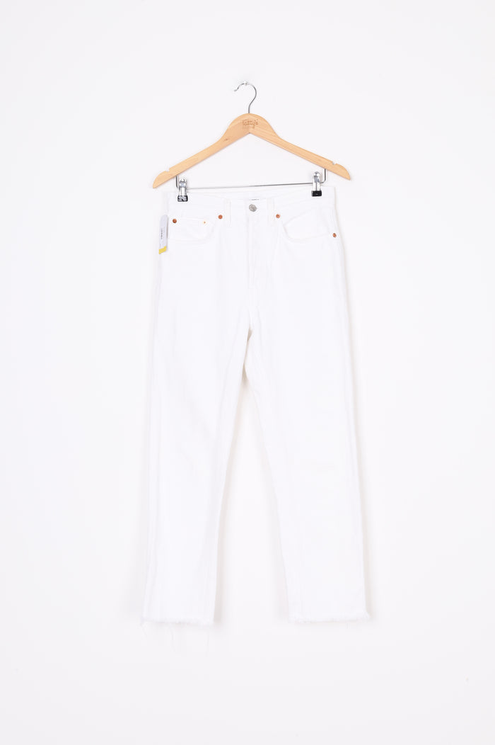 RE/DONE Womens White Jeans Size W 28