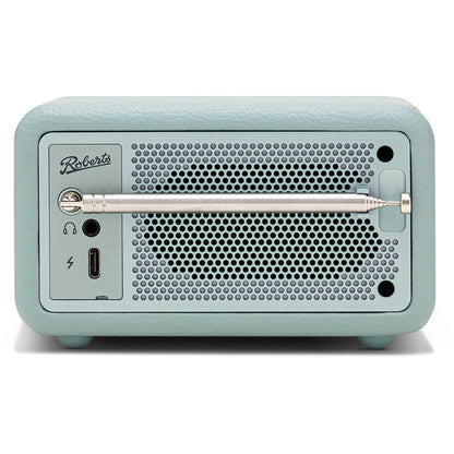 Roberts Revival Petite 2 DAB DAB+ Bluetooth Rechargeable Digital Radio Duck Egg Duck Egg