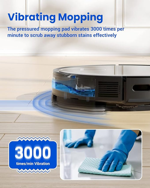Robot Vacuum and Mop Combo