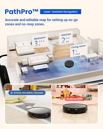Robot Vacuum and Mop Combo