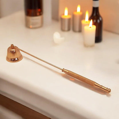 Rose Gold Candle Snuffer Fine Dining Romantic Table Decor
