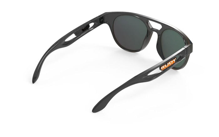 Rudy Project Lifestyle Sunglasses, Fiftyone Crystal Graphite MLS Orange SP514095