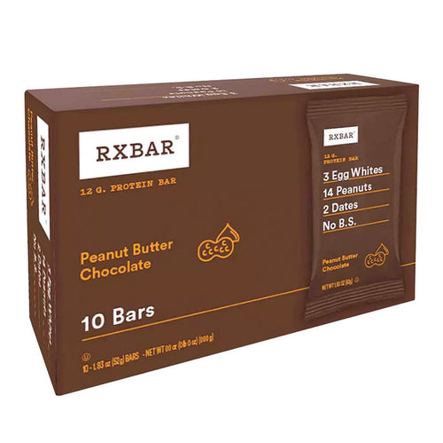 RX Bar Chocolate Peanut Butter Protein Bars - 6 Count