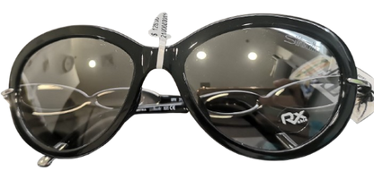 RX Silhouette Black frame Sunglasses