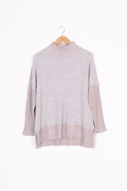 Sabatini (NZ made) Womens Grey Jumper Size S