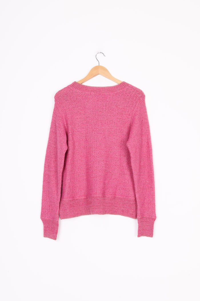 Sabatini (NZ made) Womens Pink Jumper Size S