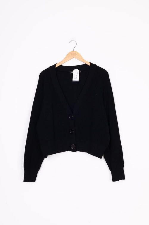 Sabatini Womens Black Cardigan Size 22