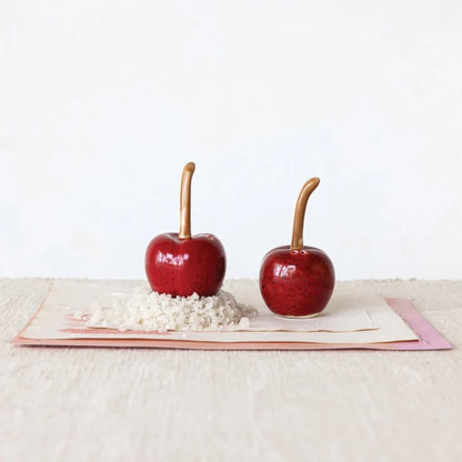 Salt & Pepper Shaker Set- Cherries