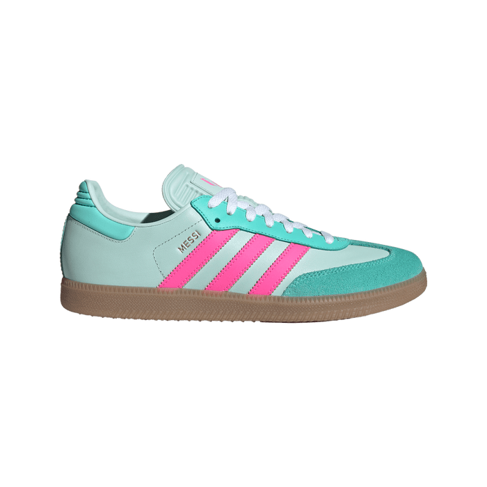 adidas SAMBA MESSI | Halo Mint / Lucid Pink / Gum | Men's