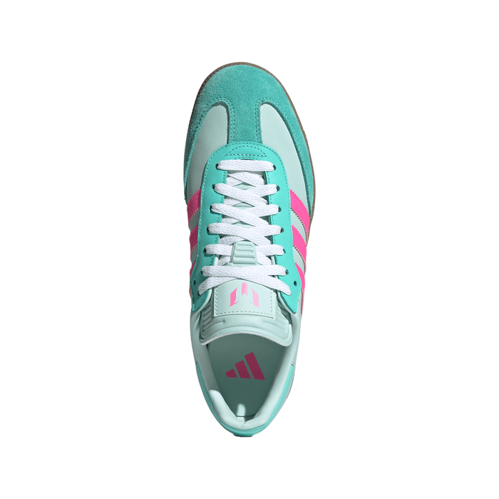 adidas SAMBA MESSI | Halo Mint / Lucid Pink / Gum | Men's
