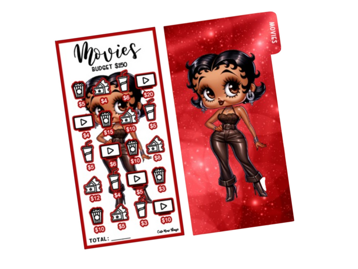 Savings Insert & Envelope Bundle | Red Betty Boop | Movies