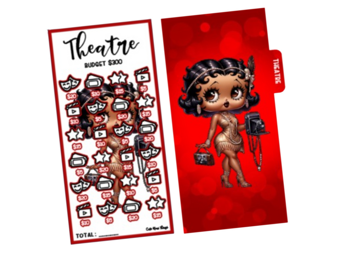Savings Insert & Envelope Bundle | Red Betty Boop | Theatre