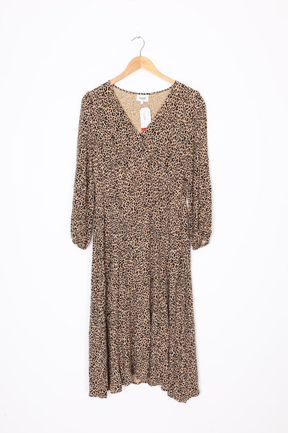 Seed Womens Beige Dress Size 12
