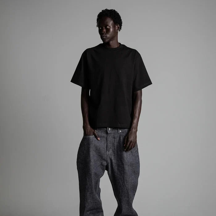 Shaka Wear Cropped Tee Black