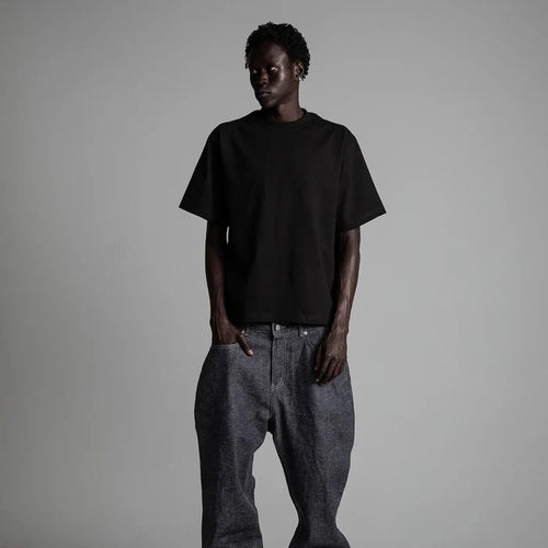 Shaka Wear Cropped Tee Black