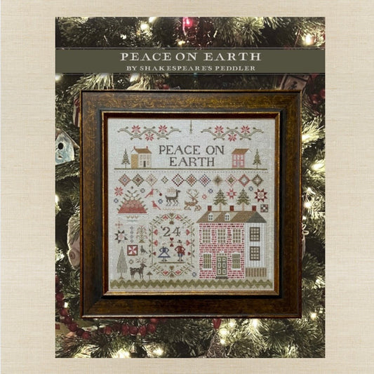 Shakespeare's Peddler - Peace on Earth - Booklet Chart IH and/or Roxy Floss Conversion