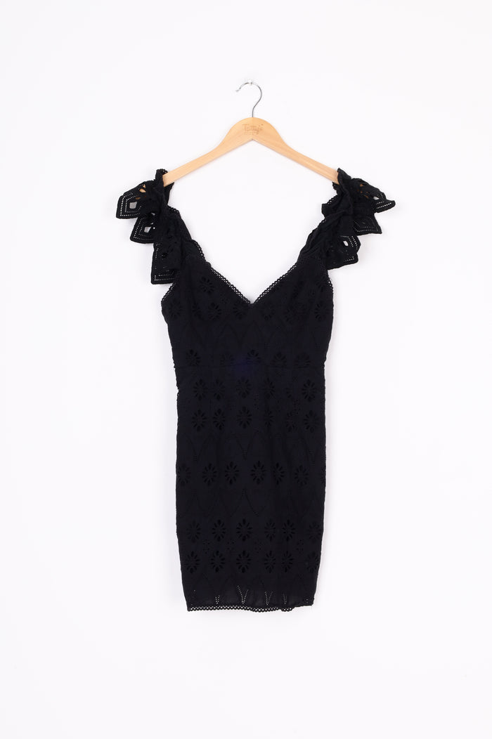 Shona Joy Womens Black Dress Size 8