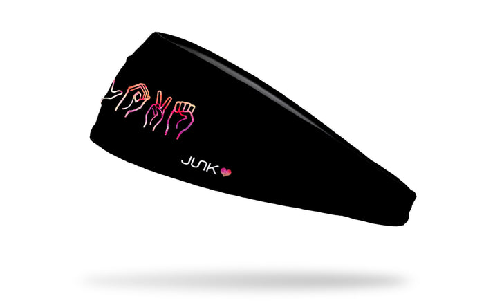 Sign of Love Big Bang Lite Headband - View 1