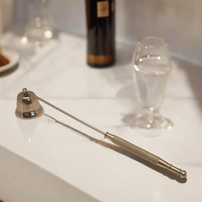 Silver Candle Snuffer Fine Dining Romantic Table Decor