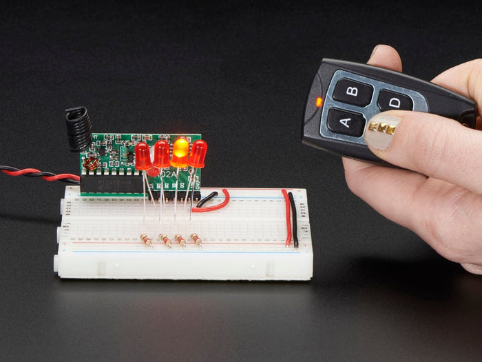 Simple RF M4 Receiver - 315MHz Momentary Type by The Pi Hut - The Pi Hut