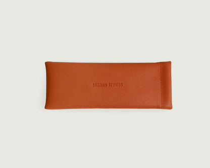 Pumpkin::Slim Sac Eyewear case orange  front