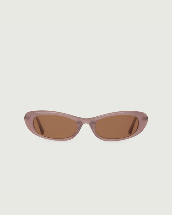 Fig::Slim Sunglasses cateye Purple acetate front