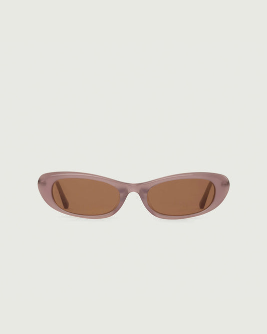 Fig::Slim Sunglasses cateye Purple acetate front
