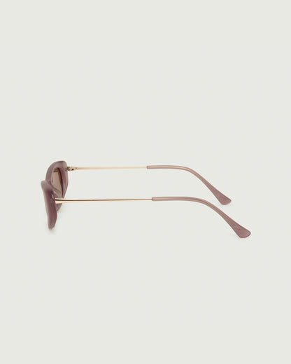 Fig::Slim Sunglasses cateye Purple acetate side