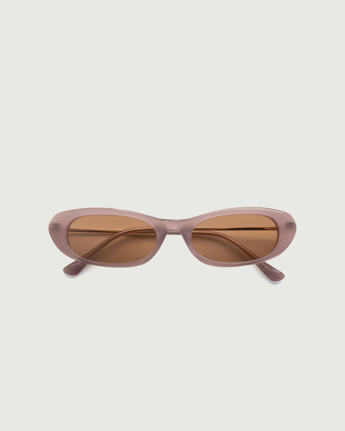 Fig::Slim Sunglasses cateye Purple acetate top