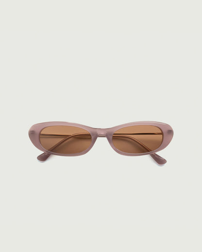 Fig::Slim Sunglasses cateye Purple acetate top