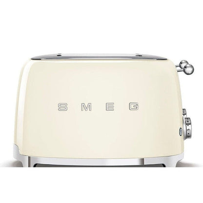 Smeg 50's Retro Style 4 Slice Cream Toaster | TSF03CRUK Smeg Toaster Euronics Ireland