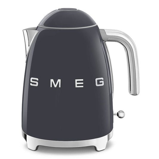 Smeg Retro 50's Style 1.7 Litre Kettle | Grey Smeg Kettle Euronics Ireland