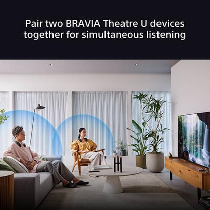 Sony Bravia Theatre U Wireless Dolby Atmos Neckband Speaker HTAN7 Black