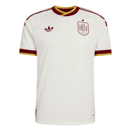 adidas Spain 26 Away Authentic Jersey | White | Men's