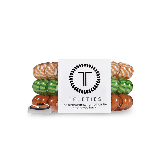 Spiral Hair Coils | Large | Football Hair Ties - The Preppy Bunny
