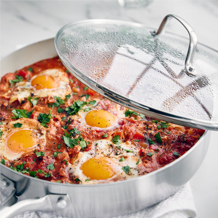 Stainless Pro 3.75-Quart Sauté Pan with Lid