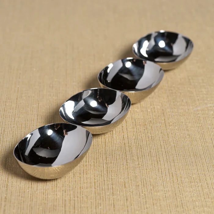 STAINLESS STEEL FOUR TIER BOWL
