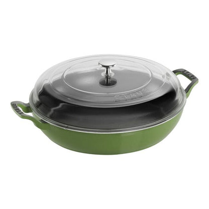 Staub 3.5 Qt Braiser w/Glass Lid
