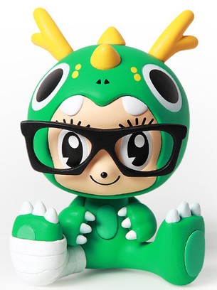 Stay Real Crouching Mouse Hidden Dragon Doll Green
