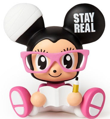 Stay Real EXAMS OVER Exam Mouse Doll Pink