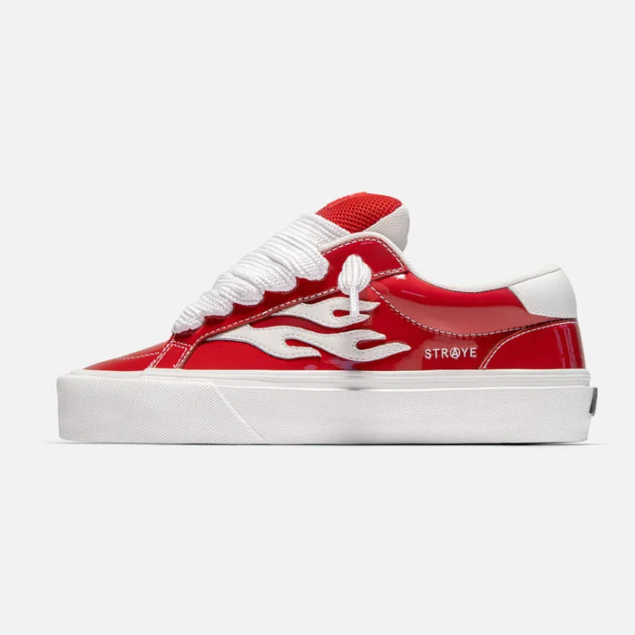 Straye Logan puff glossy red