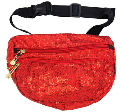 Sun Drop Citrus Soda Red Sequin Waist Bag-tvso