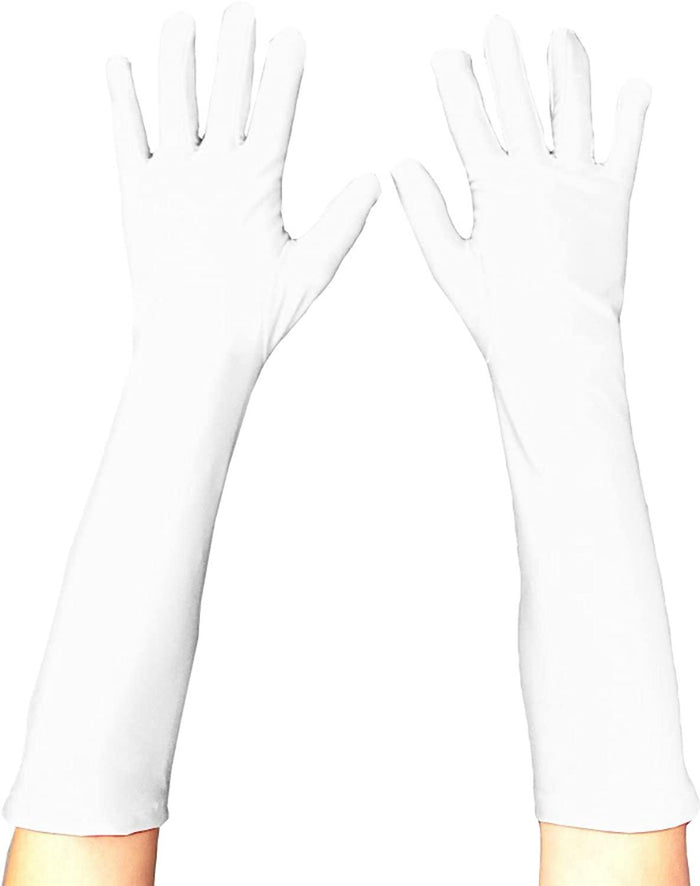 Superhero Long Costume Gloves in Assorted Colors - TVStoreOnline