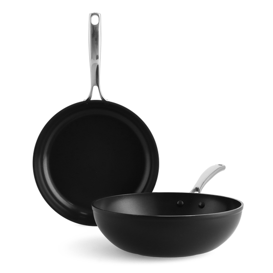 Superior Ceramic koekenpan 28 cm + wok 30 cm