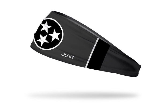 Tennessee Monochrome Flag Big Bang Lite Headband - View 1