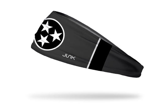 Tennessee Monochrome Flag Big Bang Lite Headband - View 1